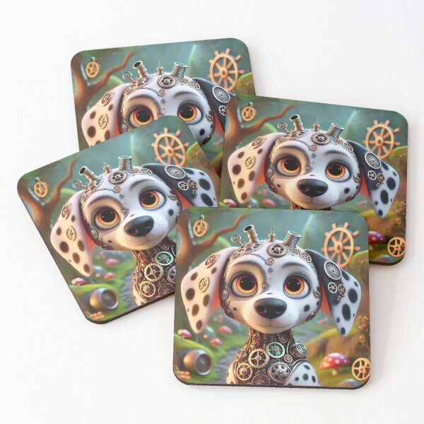 Item preview, Steampunk Dalmatian Mix designed and sold by Sillytoe.
