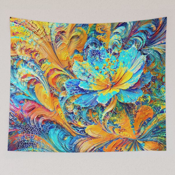 Item preview, Energetic Whorls in Neon Palette designed and sold by blackhalt.
