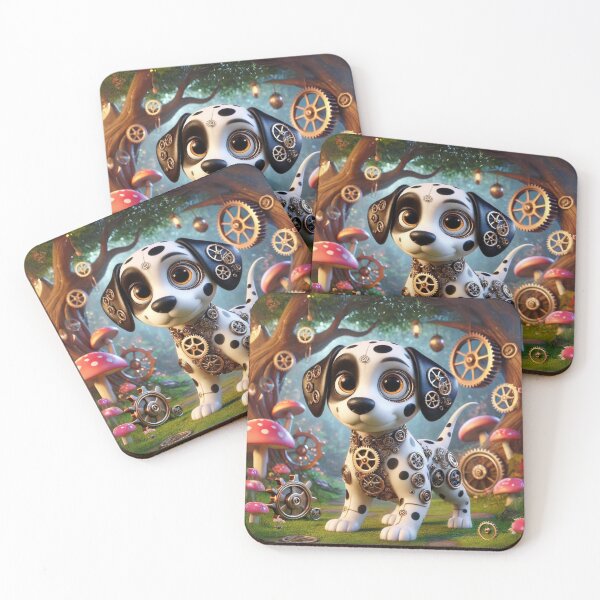 Item preview, Steampunk Dalmatian designed and sold by Sillytoe.