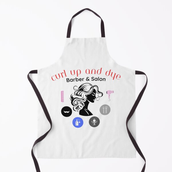 Item preview, Curl up and Dye Barber & Salon designed and sold by TommyTsunami.