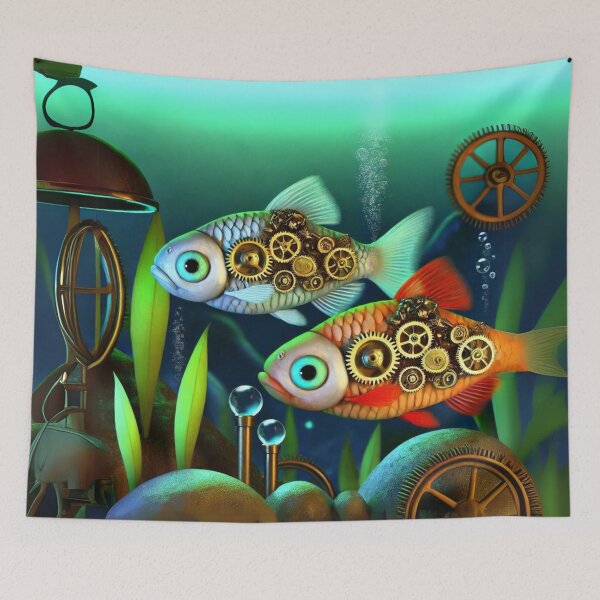 Item preview, Steampunk Danios designed and sold by Sillytoe.