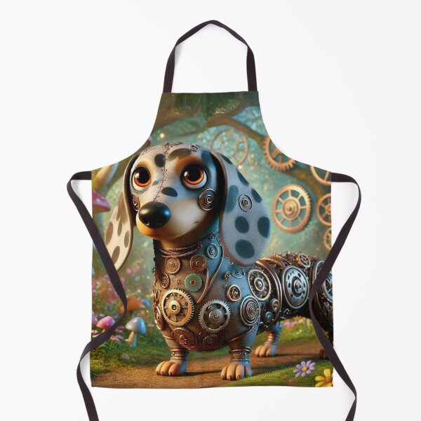 Item preview, Steampunk Dapple Dachshund designed and sold by Sillytoe.