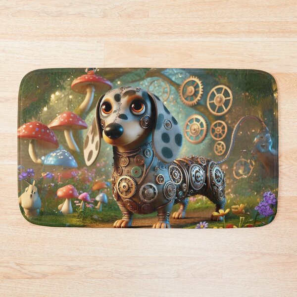 Item preview, Steampunk Dapple Dachshund designed and sold by Sillytoe.