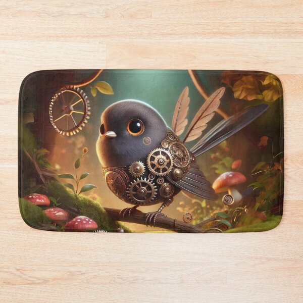 Item preview, Steampunk Dark-Eyed Junco designed and sold by Sillytoe.