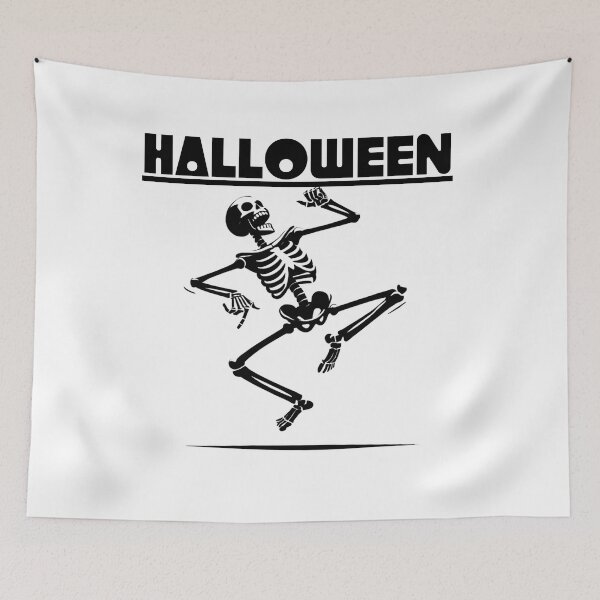 Item preview, Halloween dance scary skeleton funny designed and sold by Lunari Prints.