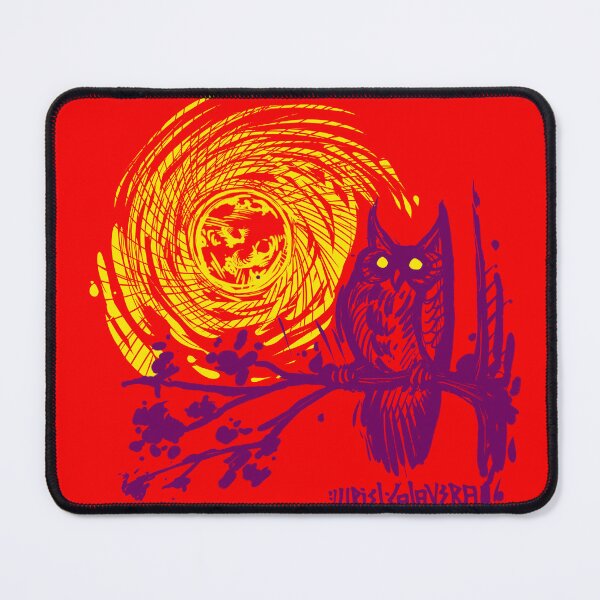 Item preview, Copy of owl and the moon designed and sold by UrielCalavera.
