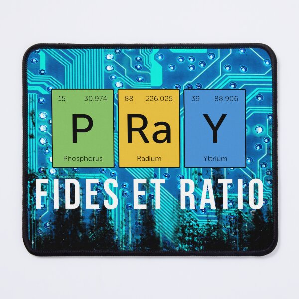 Item preview, Pray—Fides et Ratio Version II designed and sold by KTSubz Faith & Fun Designs.