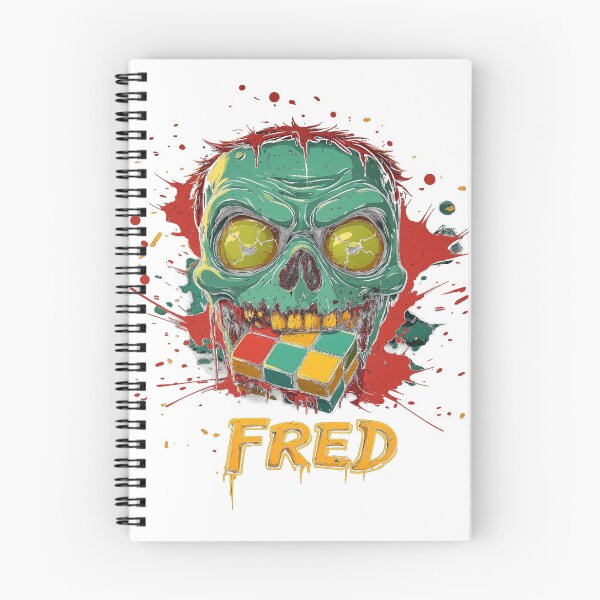 Item preview, Skull Eating Rubiks Cube Custom made Personalised  designed and sold by Harbidge.