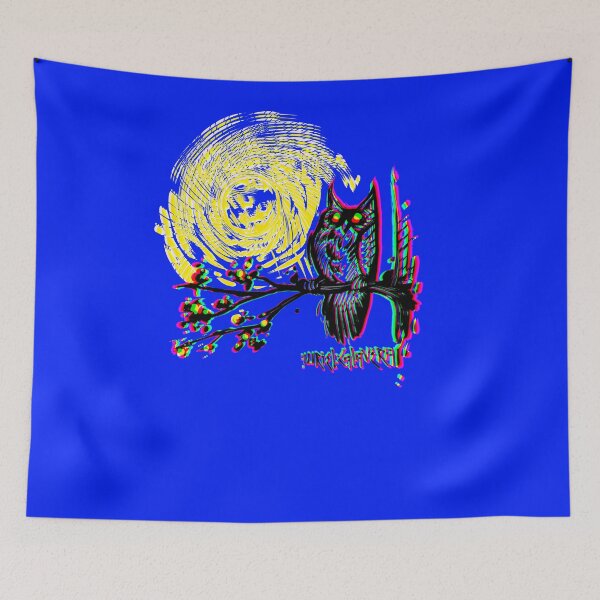 Item preview, owl and the moon 3d designed and sold by UrielCalavera.