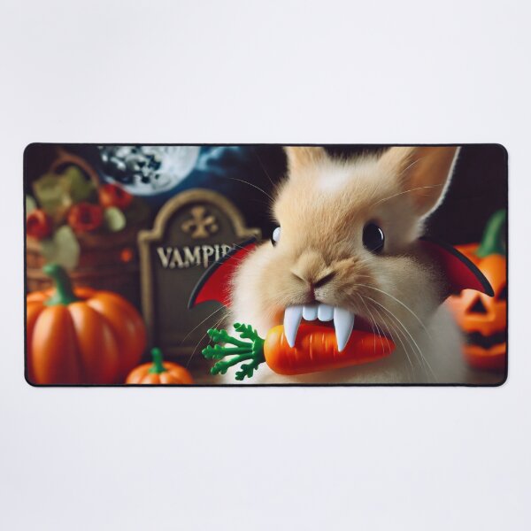 Item preview, The Vampire Rabbit and his Cursed Carrot designed and sold by AmigosFurEver.