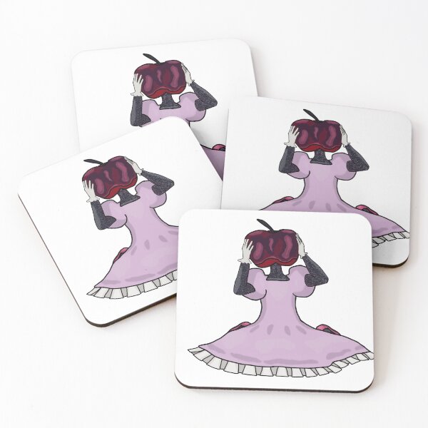 Item preview, Apple Headed Woman Sticker designed and sold by SunflowerEyeArt.