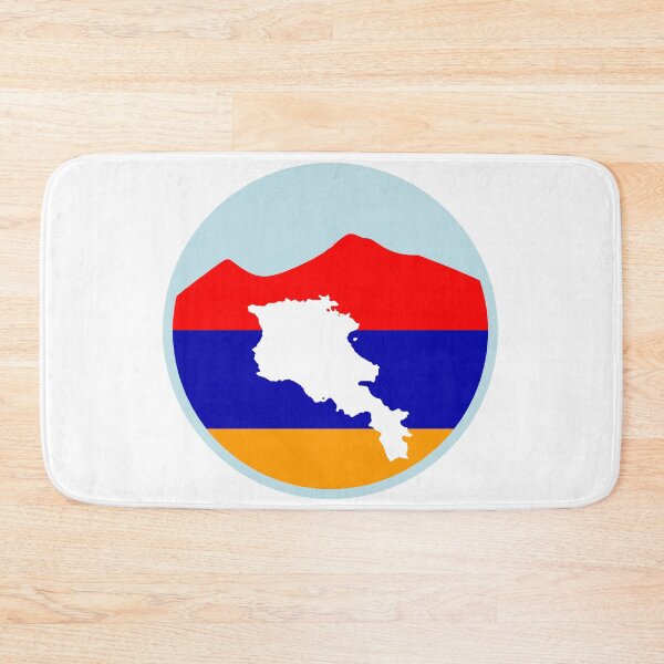 Item preview, Flag Map of Armenia Mountain Ararat designed and sold by hakobyans.