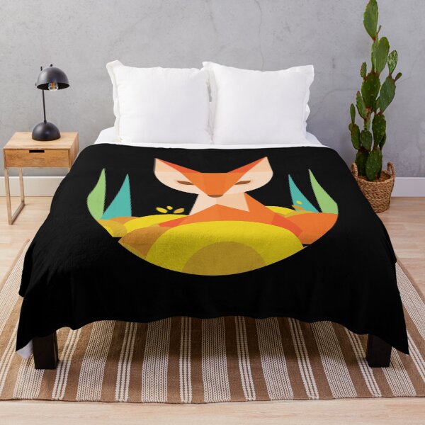 Item preview, Geometric Fox Illustration | Abstract Shape Design designed and sold by TurtleDojo.