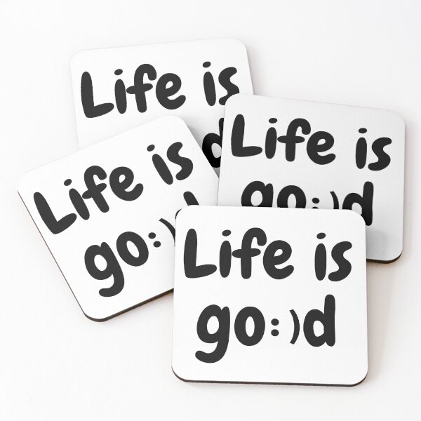 Item preview, LIFE IS GO :)D designed and sold by THE OASIS.