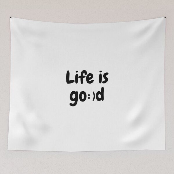 Item preview, LIFE IS GO :)D designed and sold by THE OASIS.