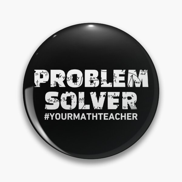 Item preview, Problem Solver #yourmathteacher Typography Design designed and sold by The magic  Yellow bus.