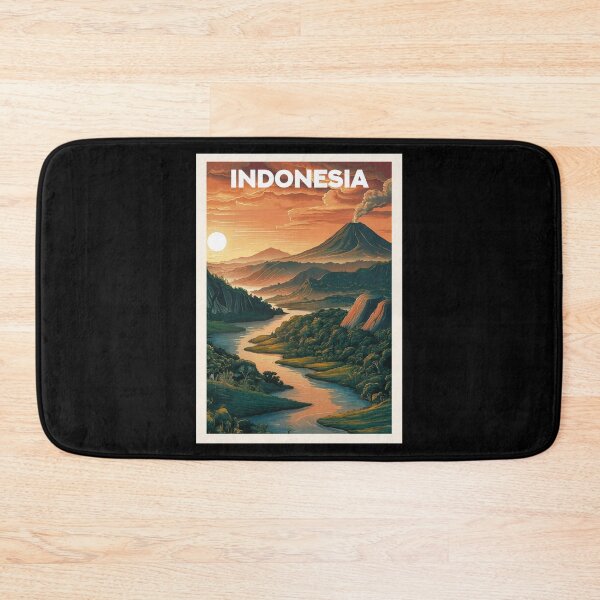 Item preview, Indonesia, Travel Art designed and sold by PinkandP.