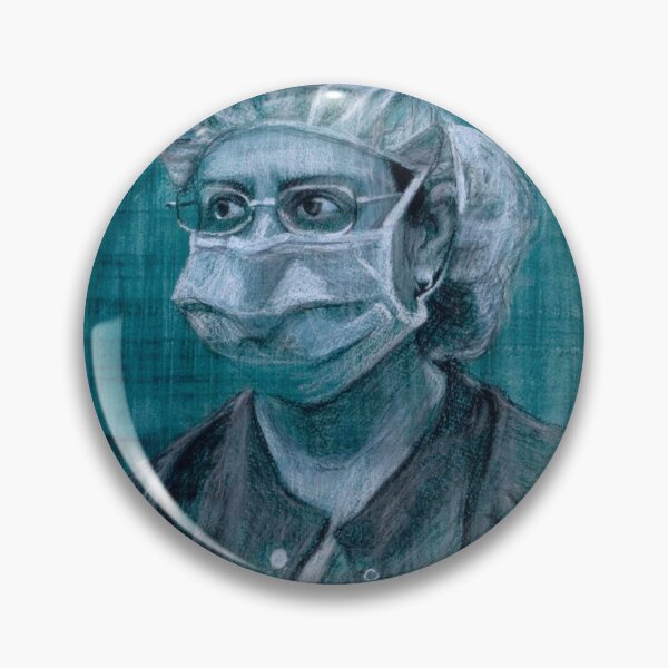 Item preview, Nurse Nish - Drawing by Adelaide Artist Avril Thomas - South Australian Artist designed and sold by AvrilThomasart.