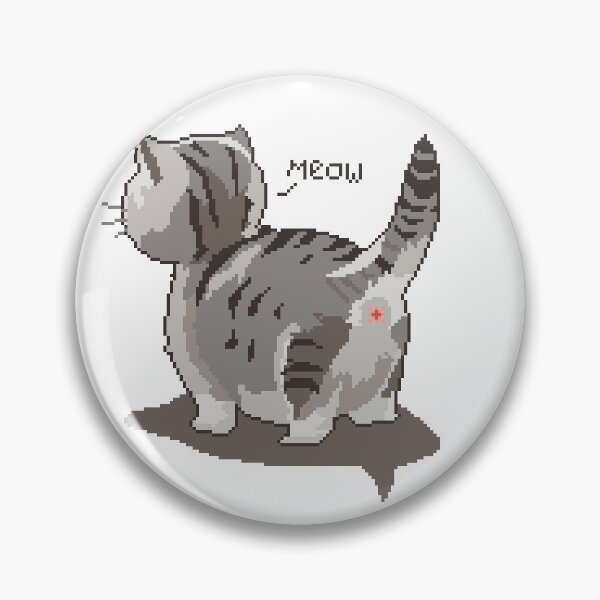 Item preview, Cute Cat But Pixel designed and sold by Ekira Pop Pixel.