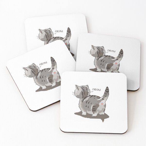Item preview, Cute Cat But Pixel designed and sold by Ekira Pop Pixel.
