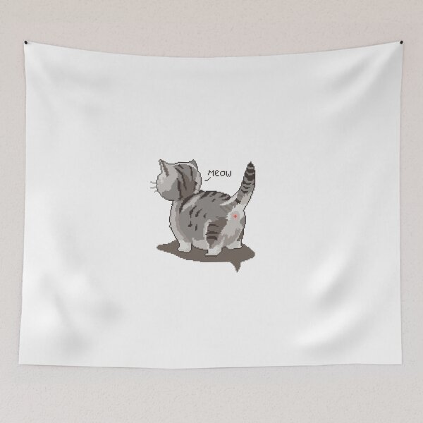 Item preview, Cute Cat But Pixel designed and sold by Ekira Pop Pixel.