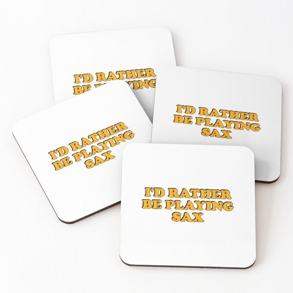 Item preview, Id rather be playing sax - saxophone day designed and sold by Inspirationmotivation.