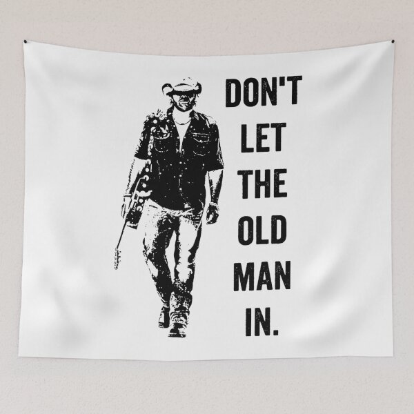 Item preview, Old Man In Walking Retro designed and sold by CroftonBendtsen.
