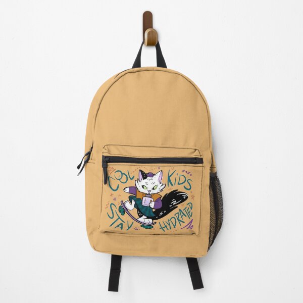 Item preview, Cool Kids Stay Hydrated - Skateboarding Cat Zoomies designed and sold by jk.cartoons.