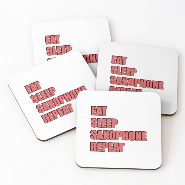 Item preview, Eat Sleep Saxophone Repeat - Saxophone Day designed and sold by Inspirationmotivation.