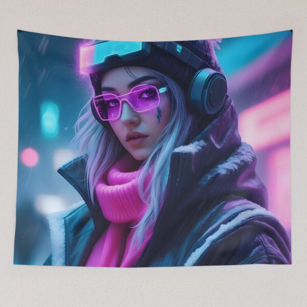 Item preview, Cyberpunk Winter Hacker designed and sold by papi1998.