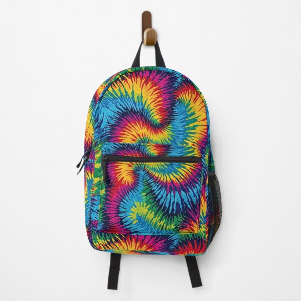 Item preview, Tie dye or tie-dye big swirl rainbow, hippy 70s boho wave ink died or dyed style effect texture Tie-dye designed and sold by cheekylorns.
