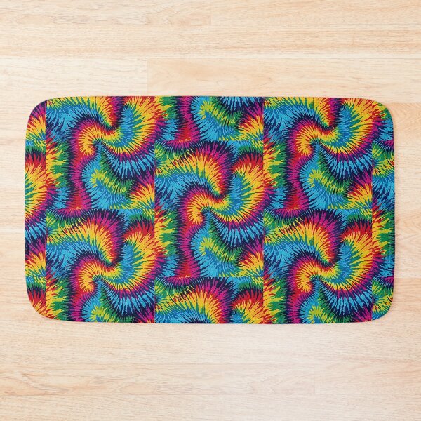 Item preview, Tie dye or tie-dye big swirl rainbow, hippy 70s boho wave ink died or dyed style effect texture Tie-dye designed and sold by cheekylorns.
