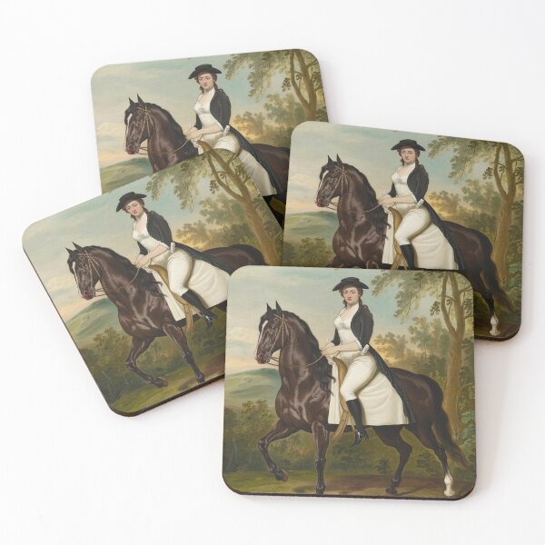Item preview, John Collier Style Painting of a Woman Riding a Horse designed and sold by Vicky021.