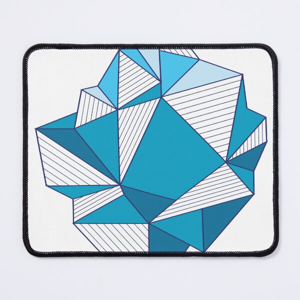 Item preview, Abstract Iceberg Illustration | Modern Geometric Design designed and sold by TurtleDojo.