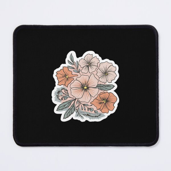 Item preview, Dahlia and Sunflower Statement designed and sold by RadDeck.