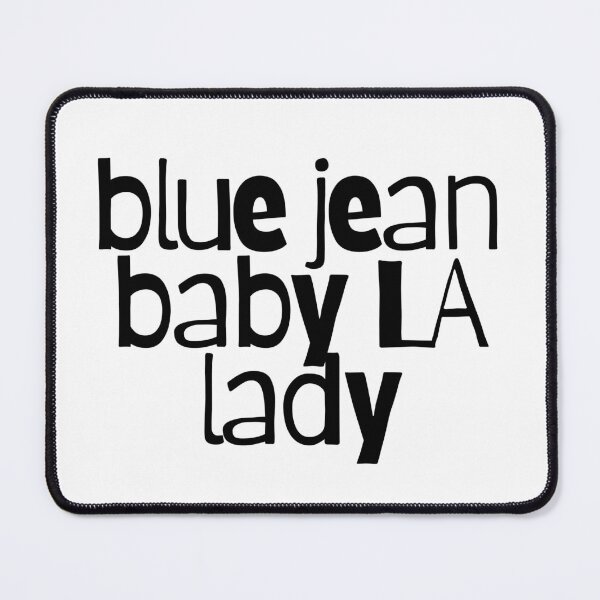 Item preview, blue jean baby LA lady designed and sold by CharmStudio.