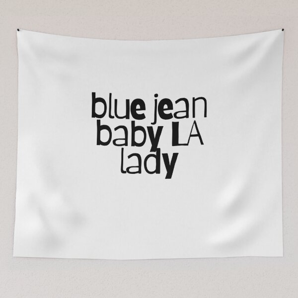 Item preview, blue jean baby LA lady  designed and sold by CharmStudio.