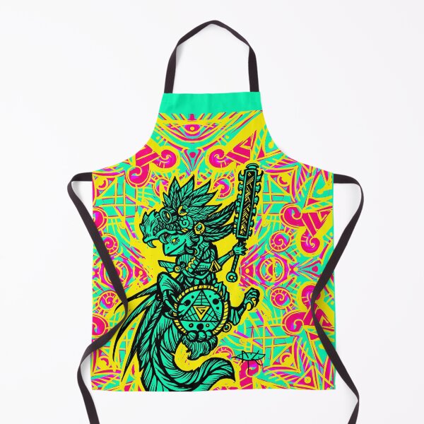 Item preview, Axolotl warrior with quetzalcoatl helmet designed and sold by UrielCalavera.