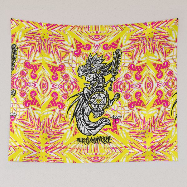 Item preview, Axolotl warrior with quetzalcoatl helmet designed and sold by UrielCalavera.