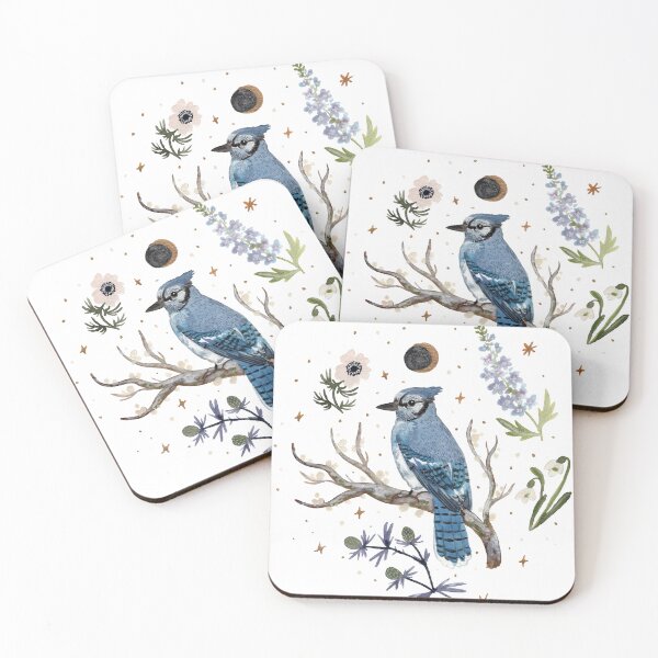 Item preview, Blue Jay designed and sold by emiliedraw.