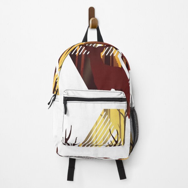 Item preview, Abstract Deer in Forest | Geometric Shapes and Nature Design designed and sold by TurtleDojo.