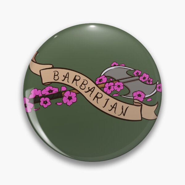 Item preview, DnD Class Stickers— Barbarian designed and sold by Random-Raskal.