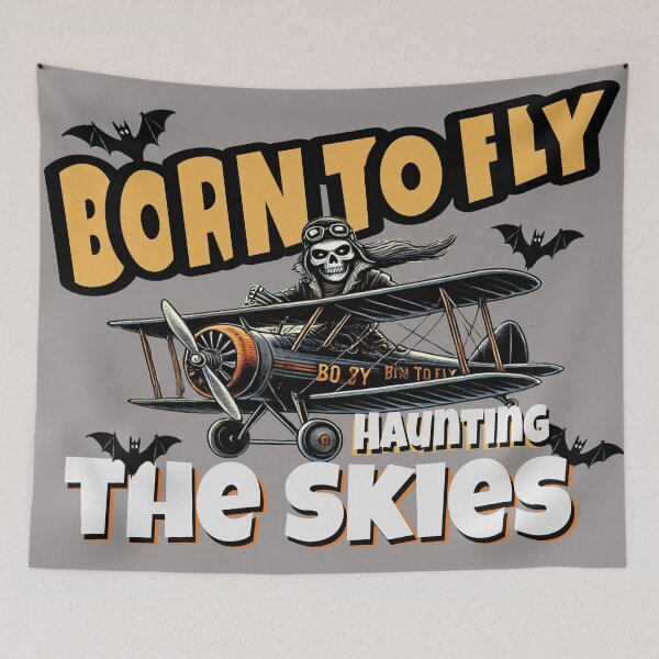 Item preview, Born to Fly, Haunting the Skies- Halloween  designed and sold by Rajasekar.