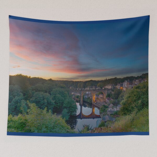 Item preview, Knaresborough Viaduct Sunset designed and sold by Alisonchambers2.