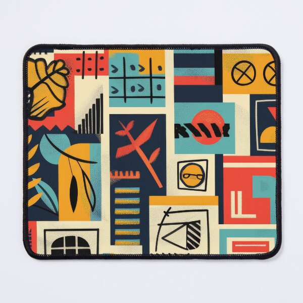 Item preview, Abstract geometric forms in vibrant color palette designed and sold by Piotrek0001.