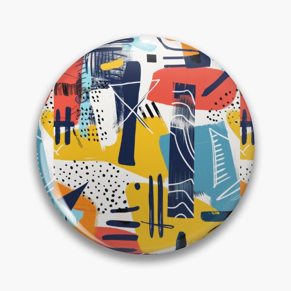 Item preview, Abstract geometric forms in vibrant color palette designed and sold by Piotrek0001.