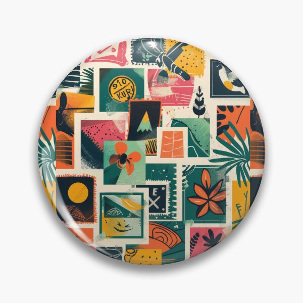 Item preview, Abstract geometric forms in vibrant color palette designed and sold by Piotrek0001.