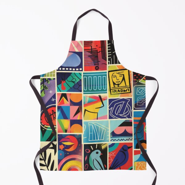 Item preview, Abstract geometric forms in vibrant color palette designed and sold by Piotrek0001.