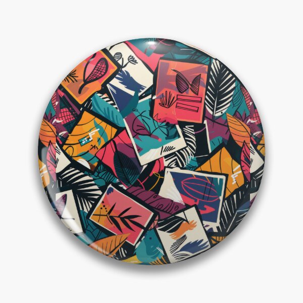Item preview, Abstract geometric forms in vibrant color palette designed and sold by Piotrek0001.