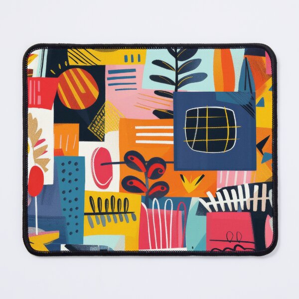 Item preview, Abstract geometric forms in vibrant color palette designed and sold by Piotrek0001.